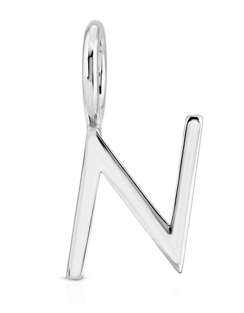 Load image into Gallery viewer, Silver Essential Letters by eklexic jewelry
