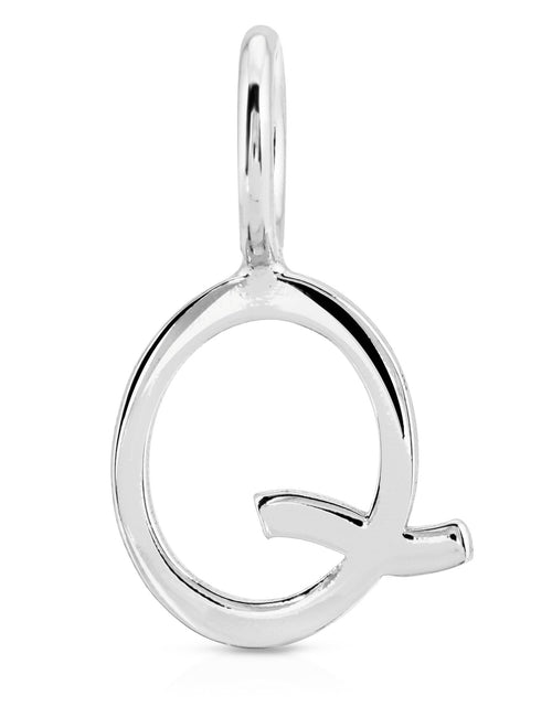 Load image into Gallery viewer, Silver Essential Letters by eklexic jewelry
