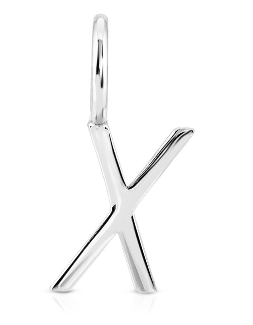 Load image into Gallery viewer, Silver Essential Letters by eklexic jewelry

