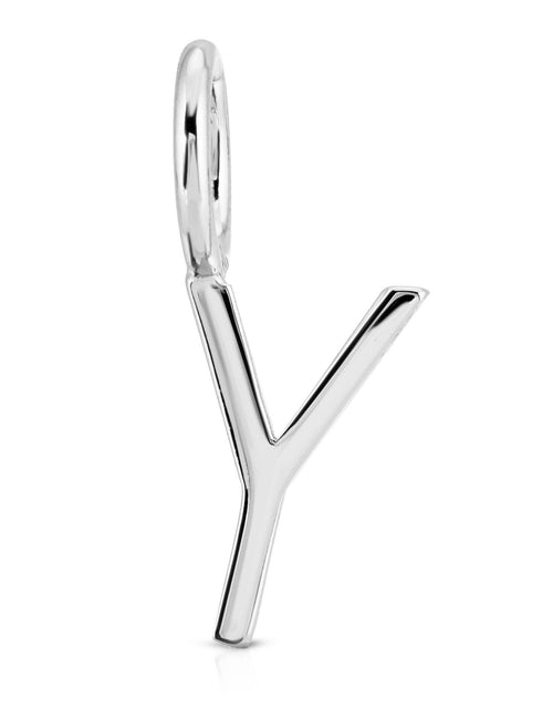 Load image into Gallery viewer, Silver Essential Letters by eklexic jewelry
