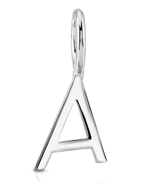 Load image into Gallery viewer, Silver Essential Letters by eklexic jewelry
