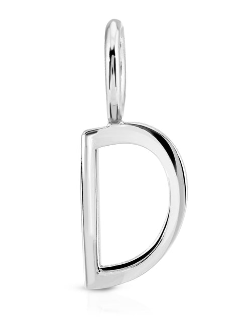Load image into Gallery viewer, Silver Essential Letters by eklexic jewelry

