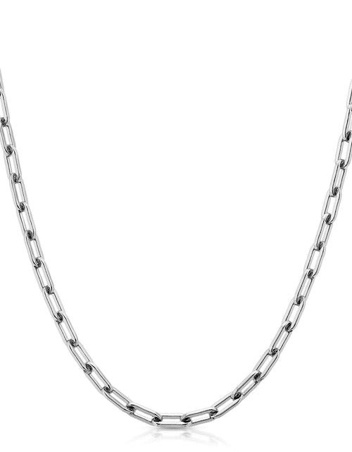 Load image into Gallery viewer, Silver Medium Link Chain by eklexic jewelry
