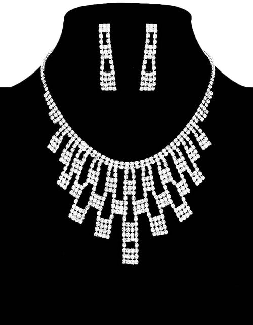 Load image into Gallery viewer, Rhinestone Pave Necklace by Madeline Love
