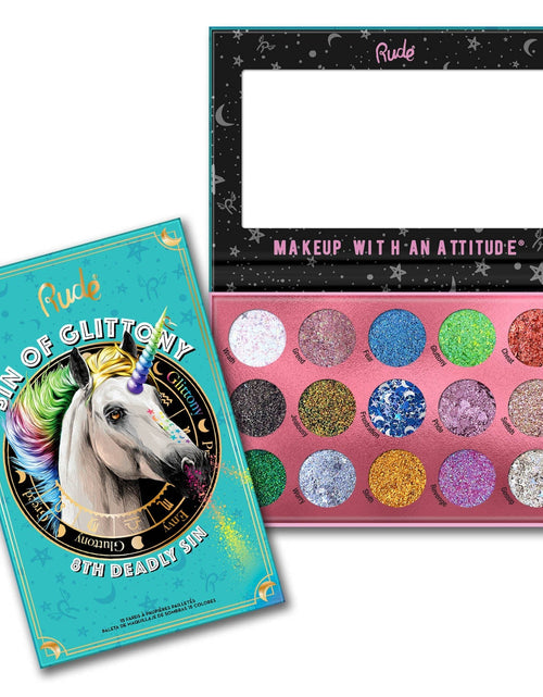 Load image into Gallery viewer, RUDE Sin of Glittony Glitter Palette
