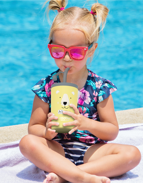 Load image into Gallery viewer, Blue Mini Sippy by ASOBU®
