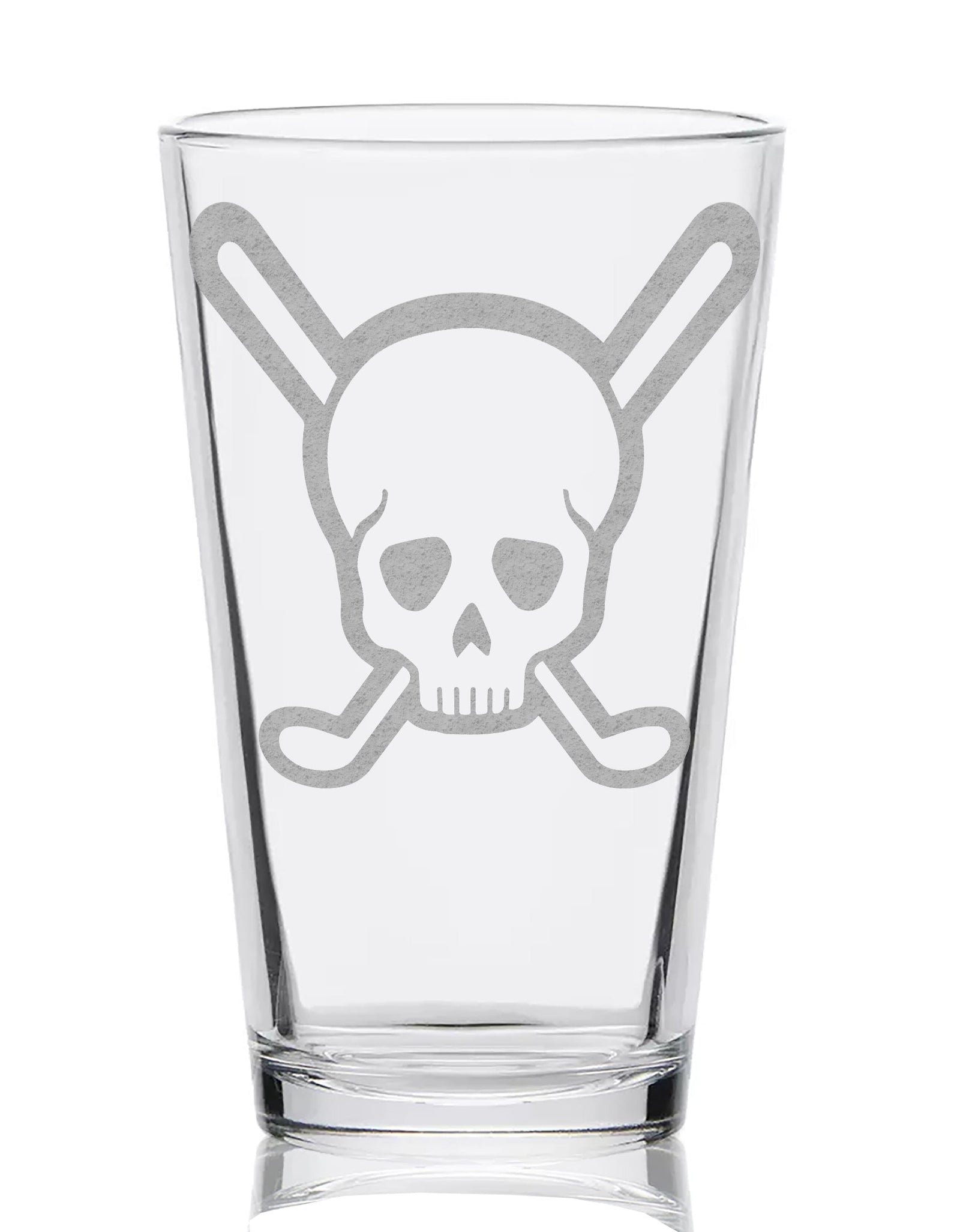 GOLF Pint Glasses by LumEngrave