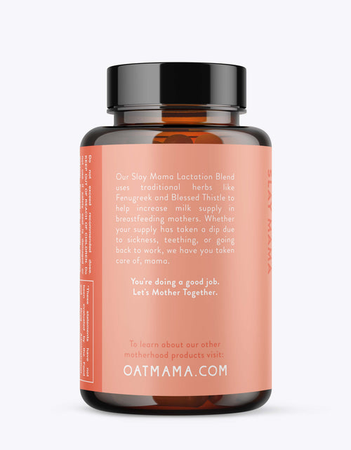 Load image into Gallery viewer, Slay Mama Lactation Supplement by Oat Mama
