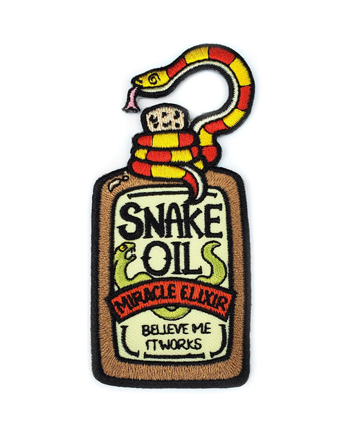 Load image into Gallery viewer, Snake Oil Patch by Kolorspun
