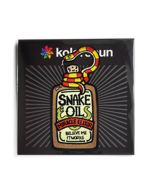 Load image into Gallery viewer, Snake Oil Patch by Kolorspun
