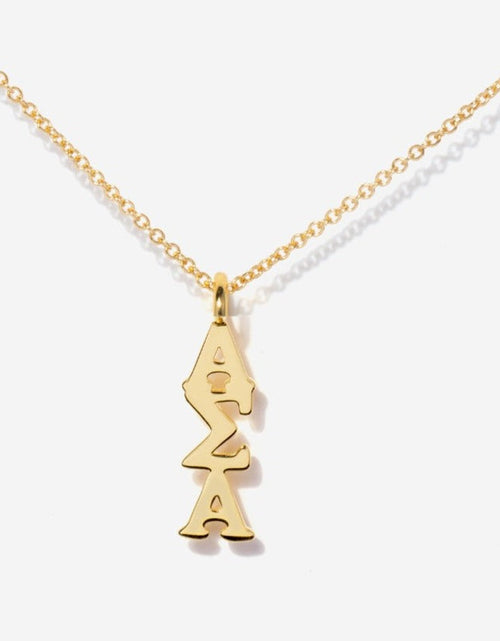 Load image into Gallery viewer, Sorority Charm Necklace by Little Sky Stone

