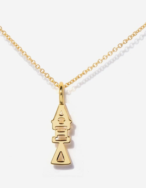 Load image into Gallery viewer, Sorority Charm Necklace by Little Sky Stone
