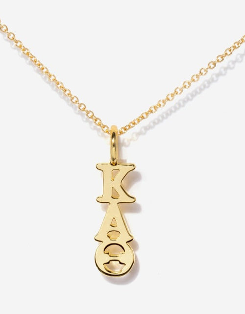 Load image into Gallery viewer, Sorority Charm Necklace by Little Sky Stone
