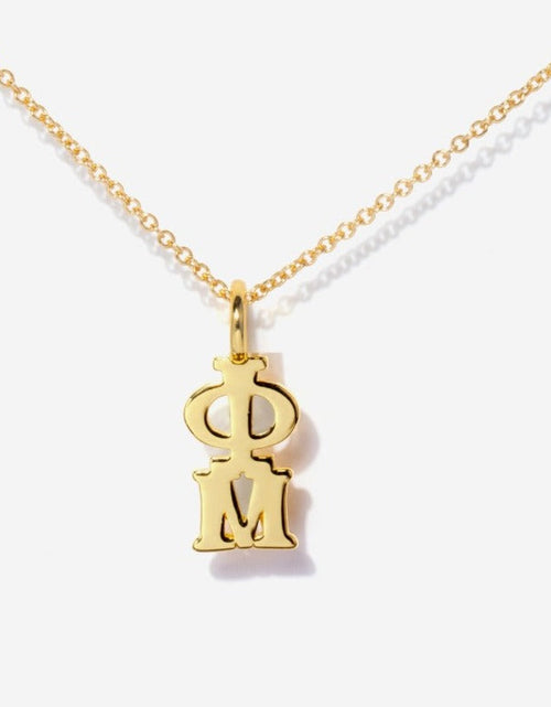 Load image into Gallery viewer, Sorority Charm Necklace by Little Sky Stone

