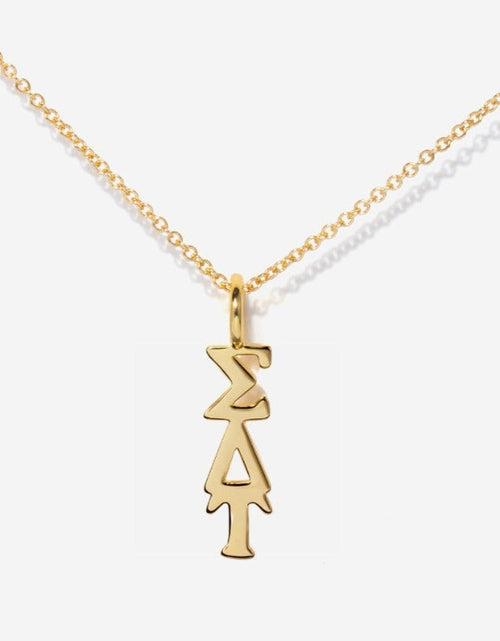 Load image into Gallery viewer, Sorority Charm Necklace by Little Sky Stone
