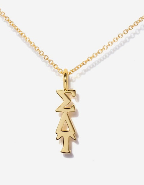 Load image into Gallery viewer, Sorority Charm Necklace by Little Sky Stone
