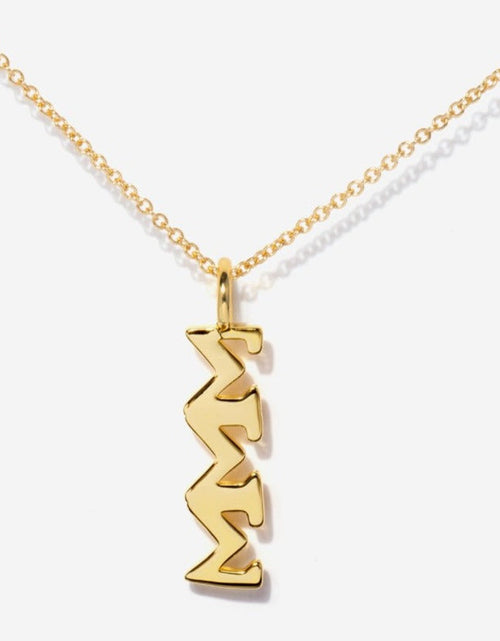 Load image into Gallery viewer, Sorority Charm Necklace by Little Sky Stone
