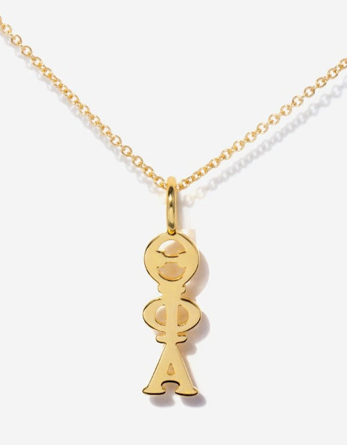 Load image into Gallery viewer, Sorority Charm Necklace by Little Sky Stone
