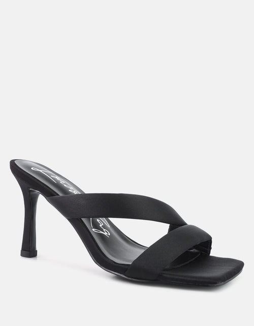 Load image into Gallery viewer, spice up dual strap heel sandals by London Rag
