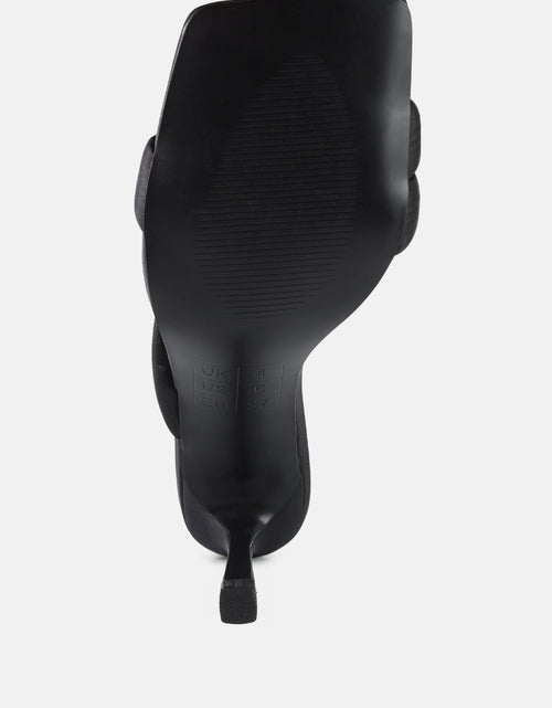 Load image into Gallery viewer, spice up dual strap heel sandals by London Rag
