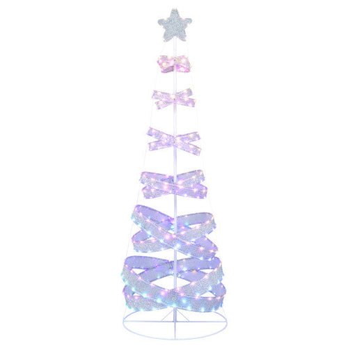 Load image into Gallery viewer, 7 Feet Outdoor Spiral Christmas Tree for Party  Xmas New Year Decoration

