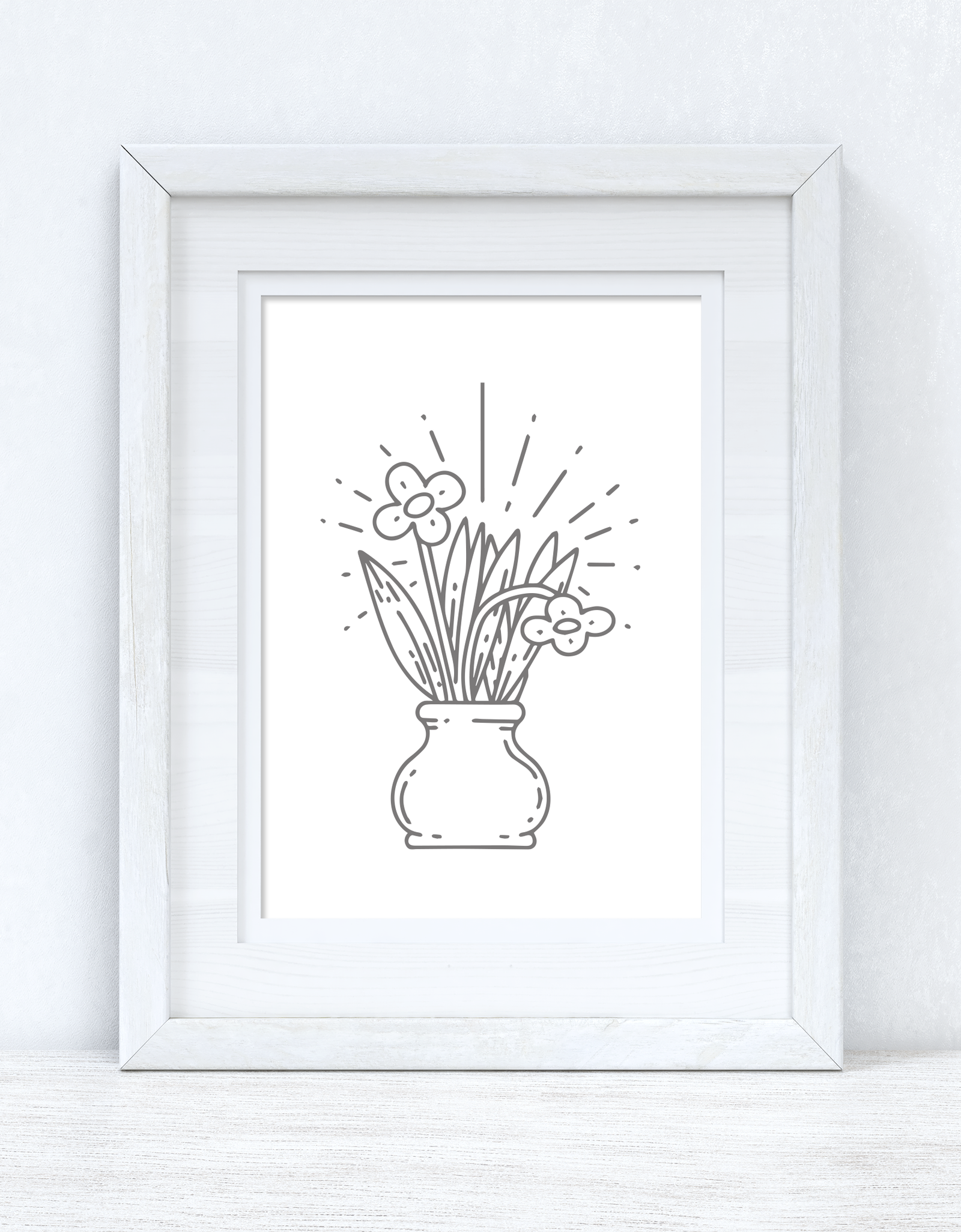 Spring Flowers Spring Seasonal Wall Home Decor Print by WinsterCreations™ Official Store