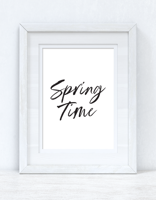 Load image into Gallery viewer, Spring Time Spring Seasonal Wall Home Decor Print by WinsterCreations™ Official Store
