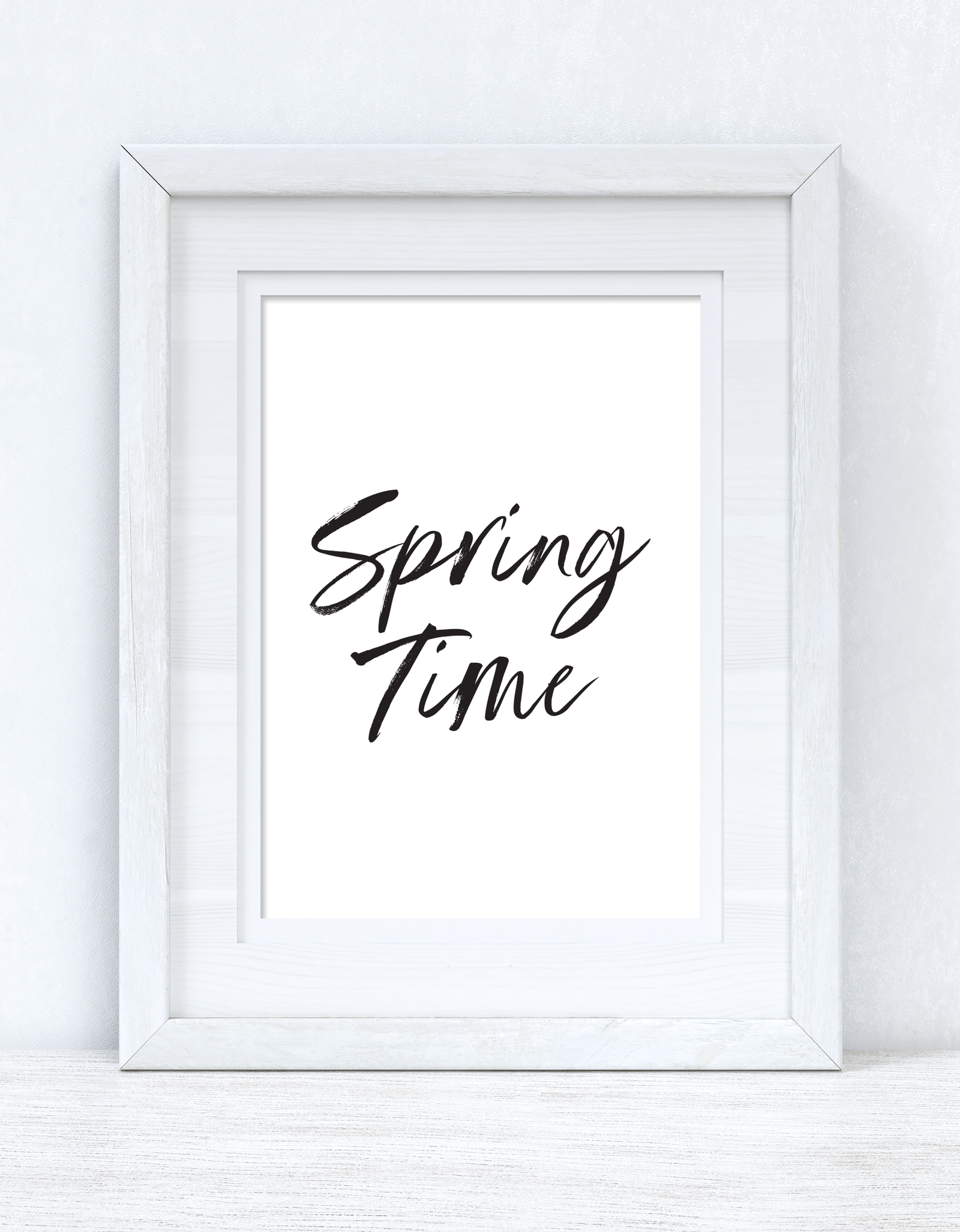 Spring Time Spring Seasonal Wall Home Decor Print by WinsterCreations™ Official Store