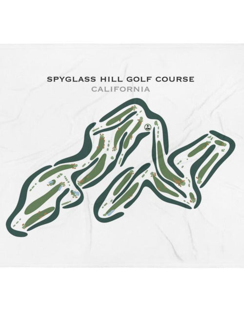 Load image into Gallery viewer, Spyglass Hill Golf Course, California - Printed Golf Courses by Golf Course Prints
