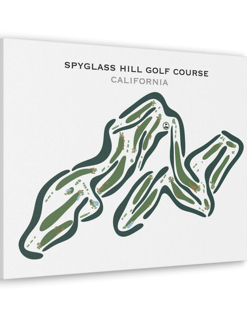 Load image into Gallery viewer, Spyglass Hill Golf Course, California - Printed Golf Courses by Golf Course Prints
