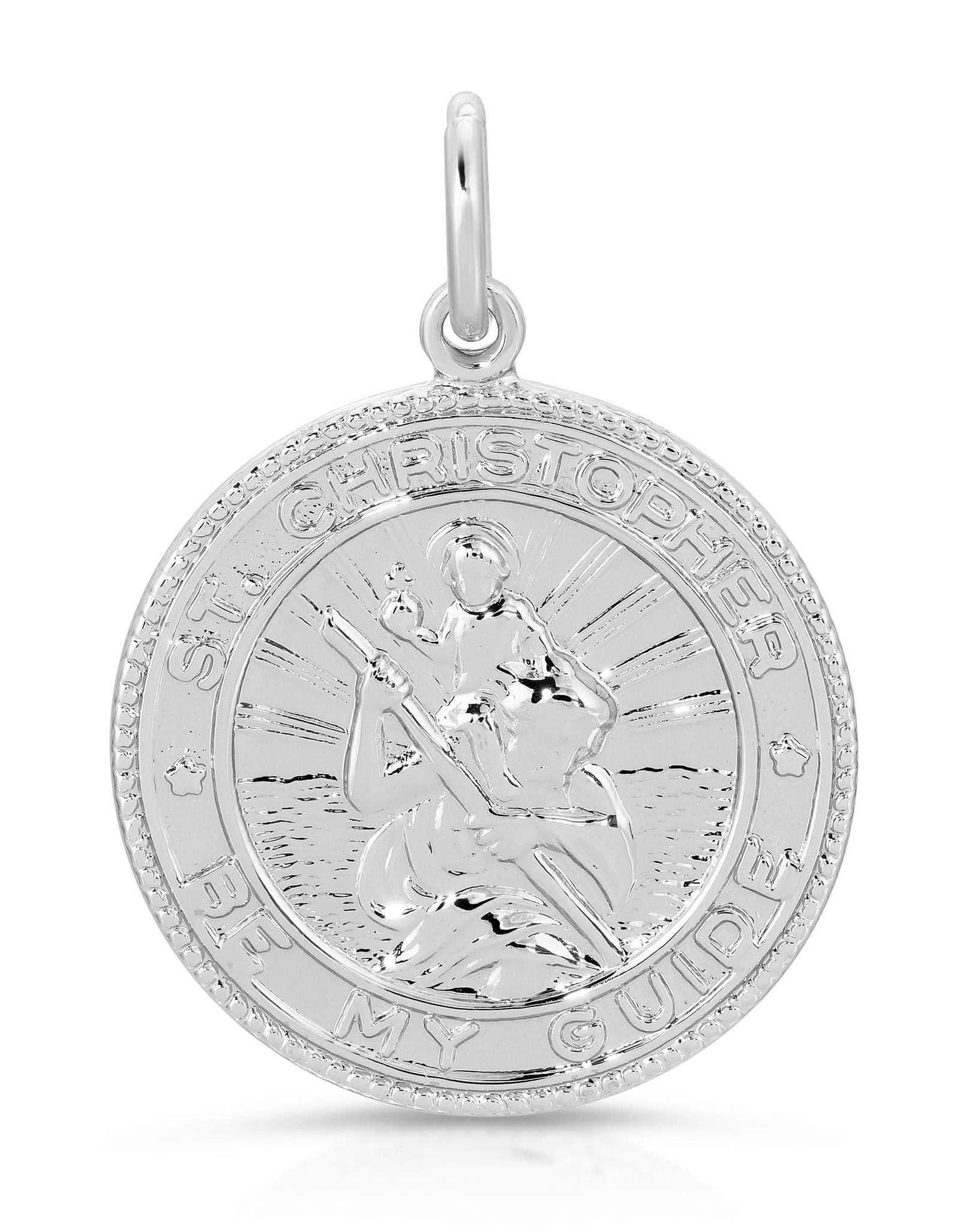 St Christopeher Pendant by eklexic jewelry
