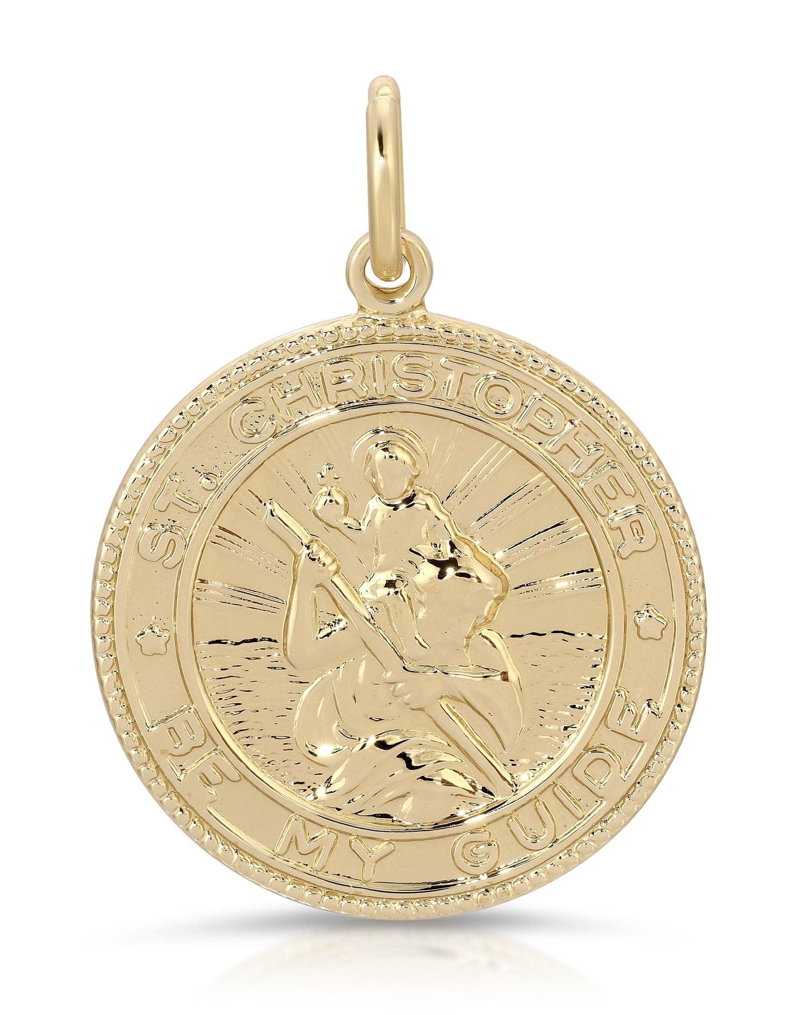 St Christopeher Pendant by eklexic jewelry