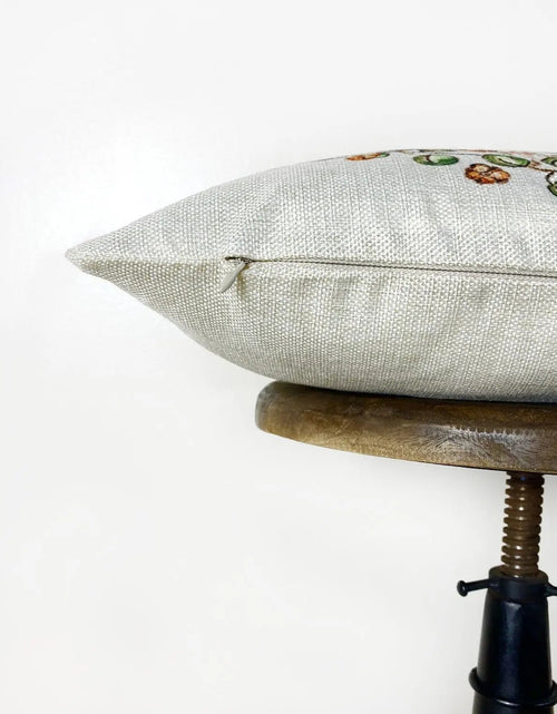Load image into Gallery viewer, Stay Awhile Pillow Cover |  Thanksgiving Throw Pillow | Farmhouse Pillows | Country Decor | Fall Throw Pillows | Cute Throw Pillows by UniikPillows
