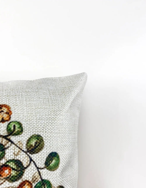Load image into Gallery viewer, Stay Awhile Pillow Cover |  Thanksgiving Throw Pillow | Farmhouse Pillows | Country Decor | Fall Throw Pillows | Cute Throw Pillows by UniikPillows
