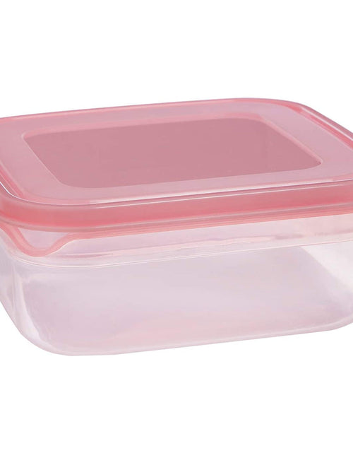 Load image into Gallery viewer, Stay Sweet Pink Combo Lunch Set | Sequin Embellished Lunch Bag and 6.25" Square Food Container by The Bullish Store
