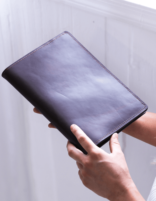 Load image into Gallery viewer, Leather Steno Pad by Lifetime Leather Co
