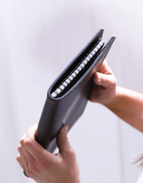 Load image into Gallery viewer, Leather Steno Pad by Lifetime Leather Co
