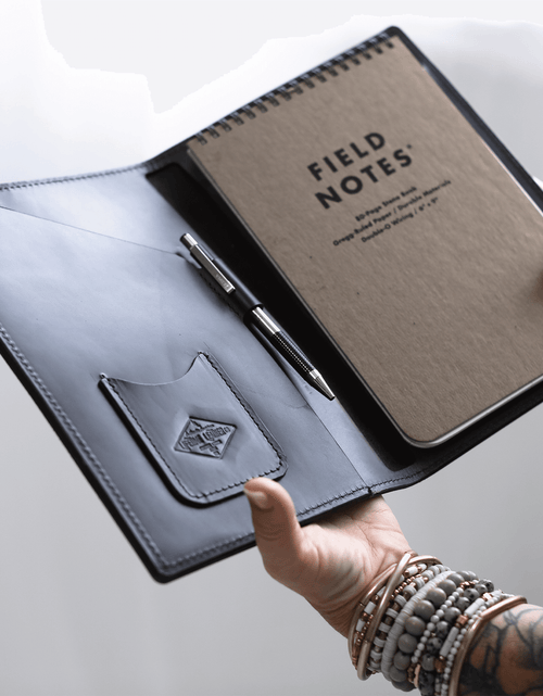 Load image into Gallery viewer, Leather Steno Pad by Lifetime Leather Co
