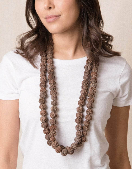 Load image into Gallery viewer, Maha Rudraksha Mala by Tiny Rituals
