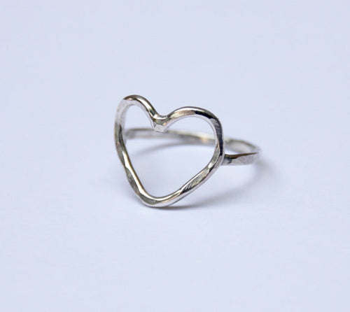 Load image into Gallery viewer, Heart Ring by Jennifer Cervelli Jewelry
