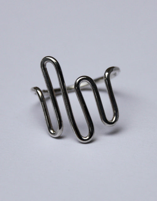 Load image into Gallery viewer, Heartbeat Ring by Jennifer Cervelli Jewelry
