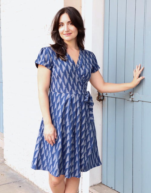 Load image into Gallery viewer, Stratus Wrap Dress by Passion Lilie
