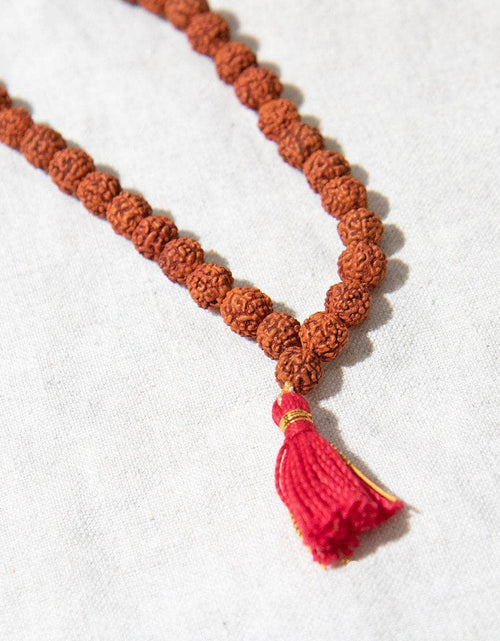 Load image into Gallery viewer, Rudraksha Mala by Tiny Rituals
