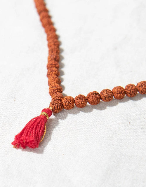 Load image into Gallery viewer, Rudraksha Mala by Tiny Rituals

