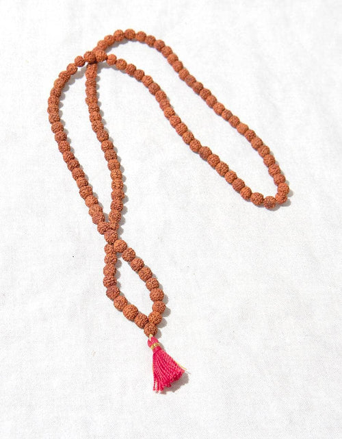 Load image into Gallery viewer, Rudraksha Mala by Tiny Rituals
