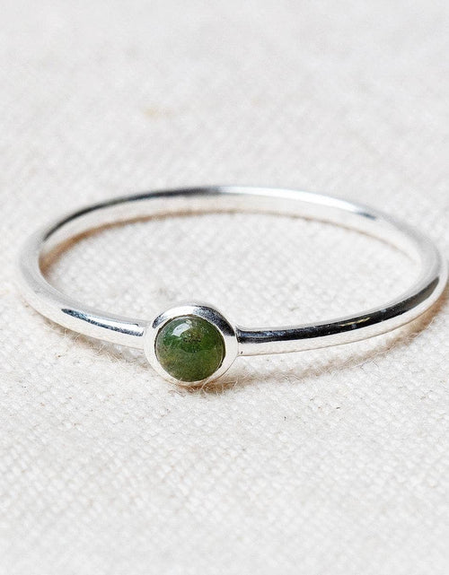 Load image into Gallery viewer, Bloodstone Silver or Gold Ring by Tiny Rituals
