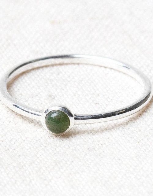 Load image into Gallery viewer, Bloodstone Silver or Gold Ring by Tiny Rituals

