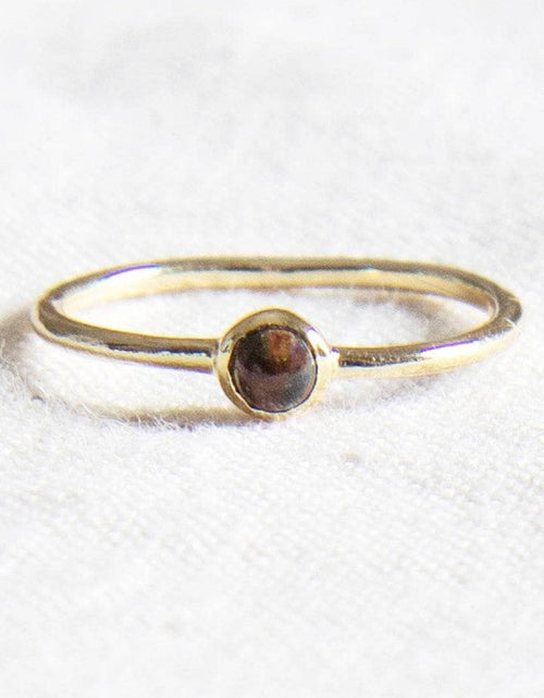 Load image into Gallery viewer, Bloodstone Silver or Gold Ring by Tiny Rituals
