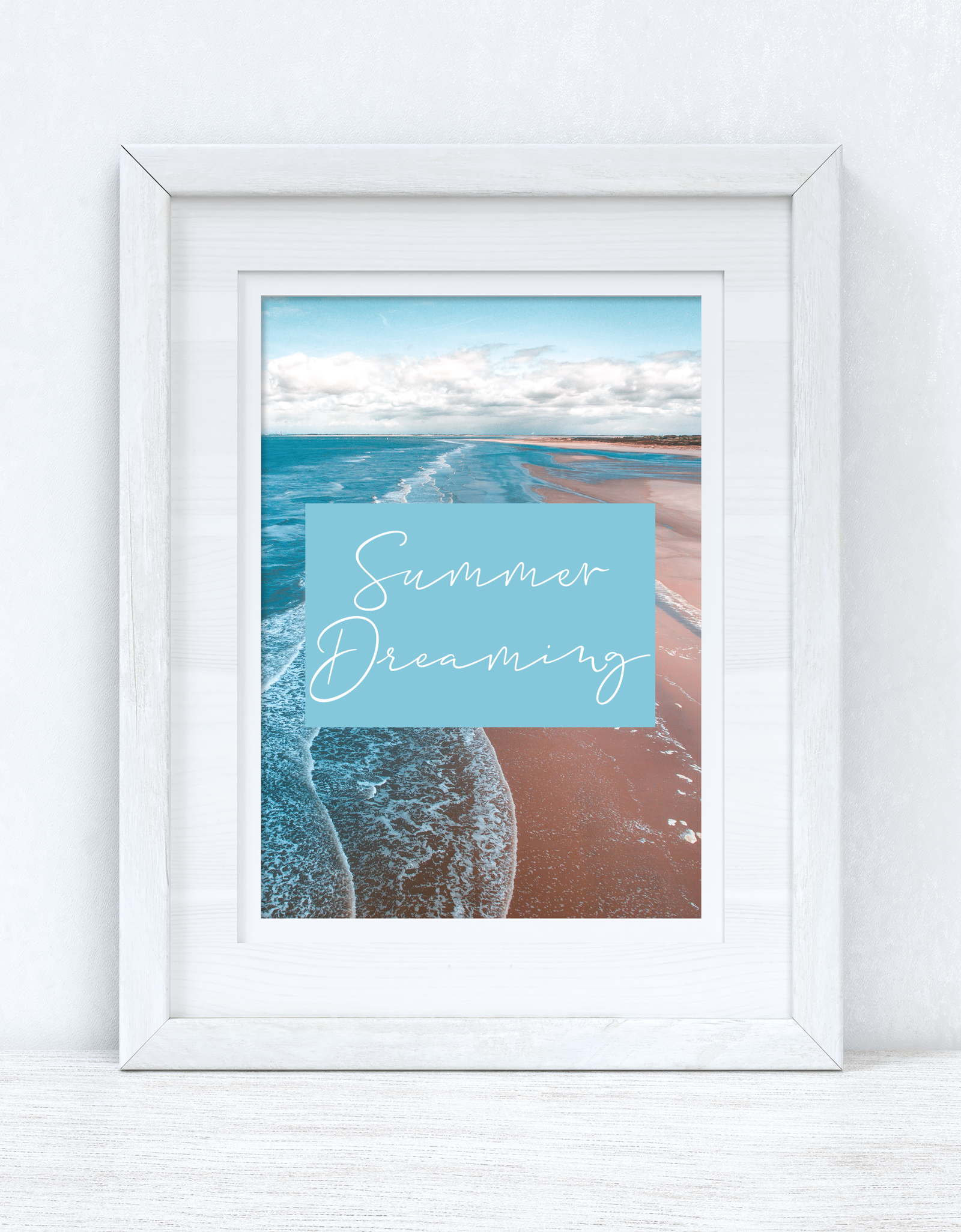 Summer Dreaming Beach Photography Summer Seasonal Wall Home Decor Print by WinsterCreations™ Official Store