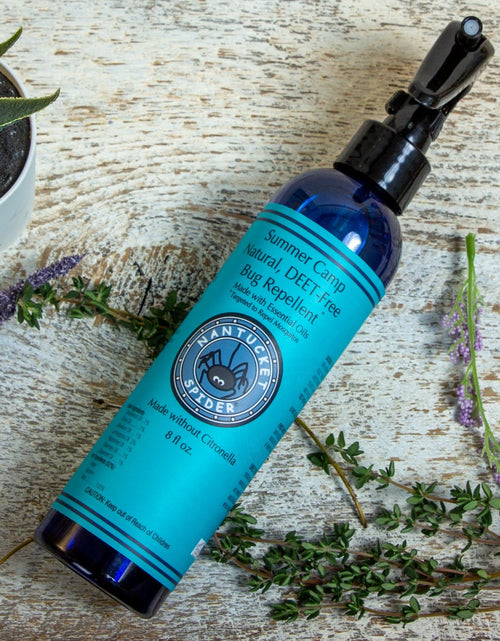 Load image into Gallery viewer, Summer Camp Bug Repellent Spray for Kids by Nantucket Spider &amp; Nantucket Footprint
